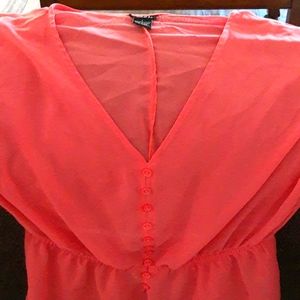 Rue21 Coral blouse